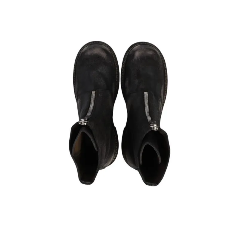 GUIDI Ankle Boots Men Black-3