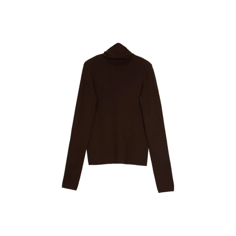 ELLE Sweaters Women's Coffee-1