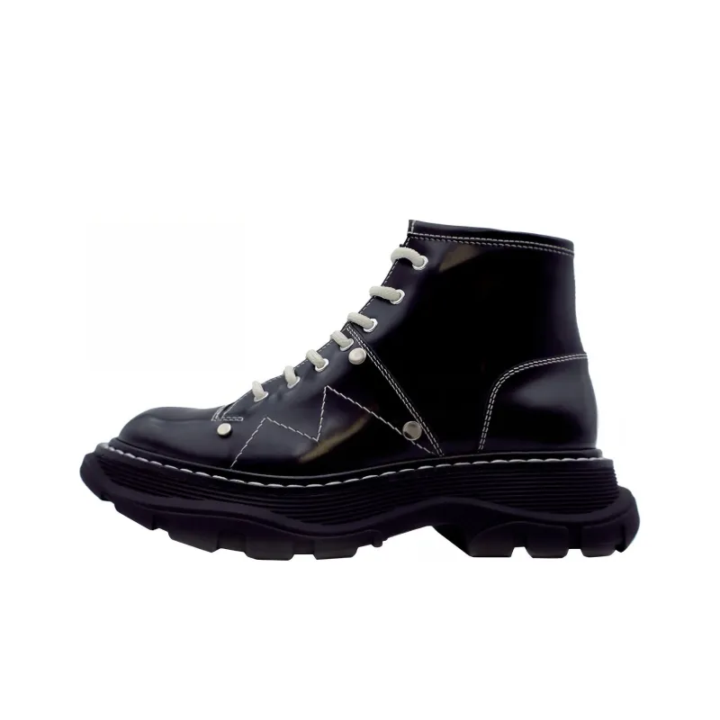 Alexander McQueen Tread Lace-up Boots-0