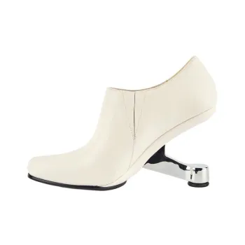 UNITED NUDE Eamz Dot Irregular Heel High Heels 10cm Women's White