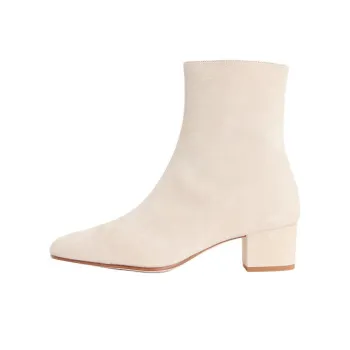 Staud Aimee Ankle Boots 5cm Women's Ivory