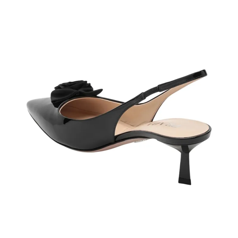PRADA Slim Heel High Heels Women's Black-4