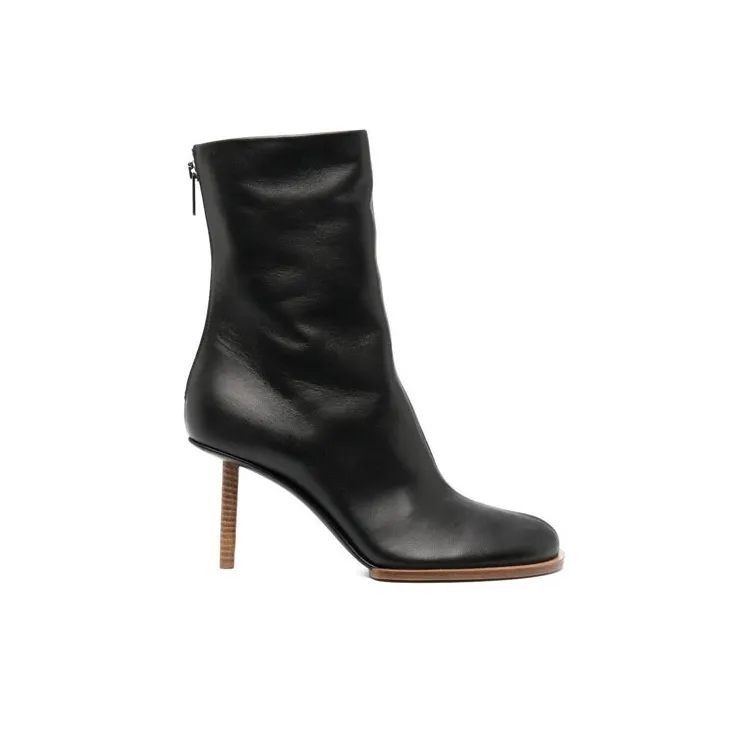 Jacquemus Les Bottines Rond CarrÃ© 80mm Boots-1