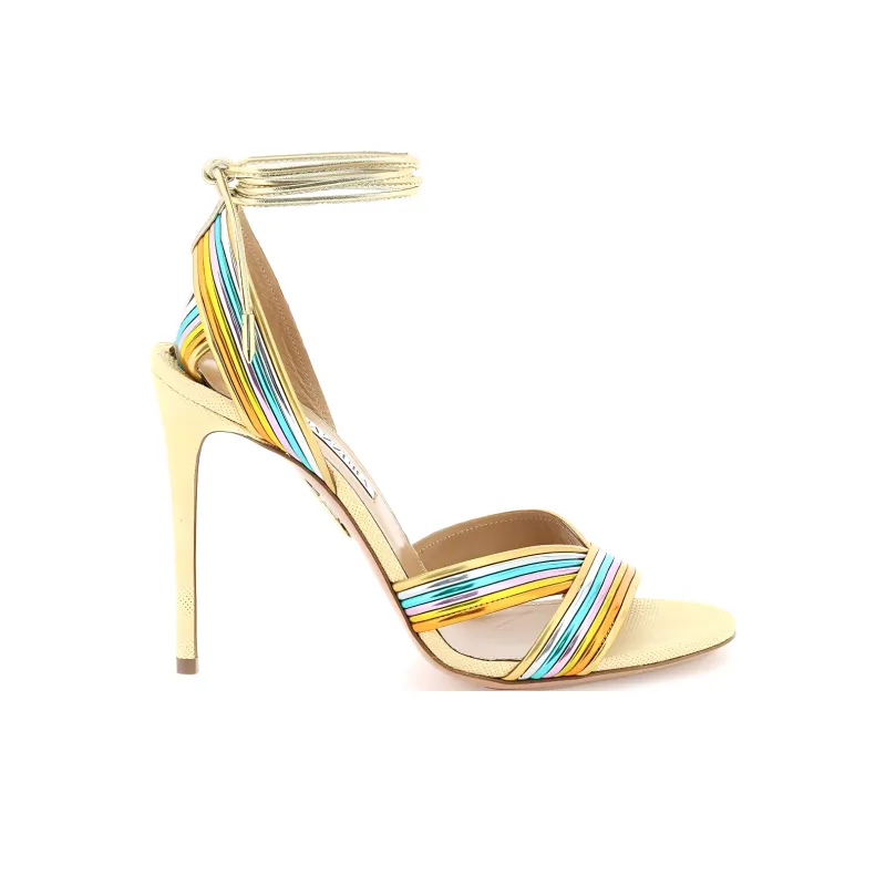 AQUAZZURA Tie-fastening Ankle Sandals-1
