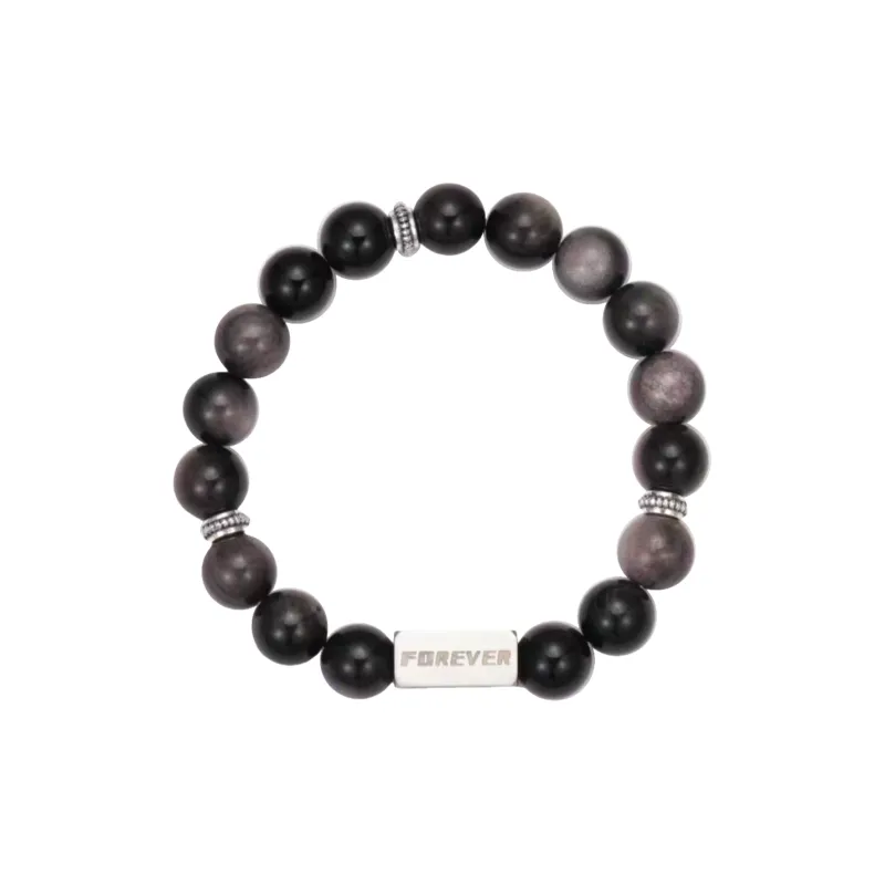 Tanner Obsidian Bracelets Unisex-4