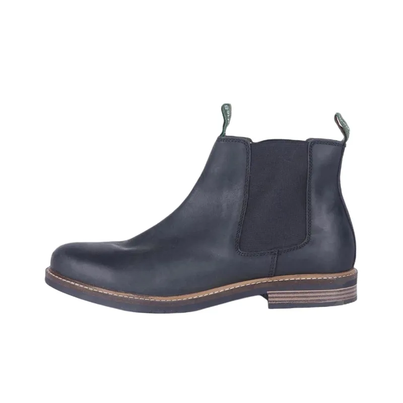 BARBOUR Farsley Short Chelsea Boots Men's Black-0