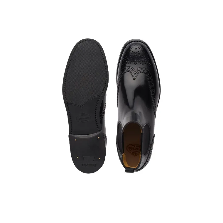 CHURCH'S Charlize Brogue-detail Ankle Boots-4