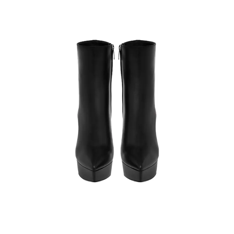 GIANVITO ROSSI Dasha 115mm Platform Booties-3