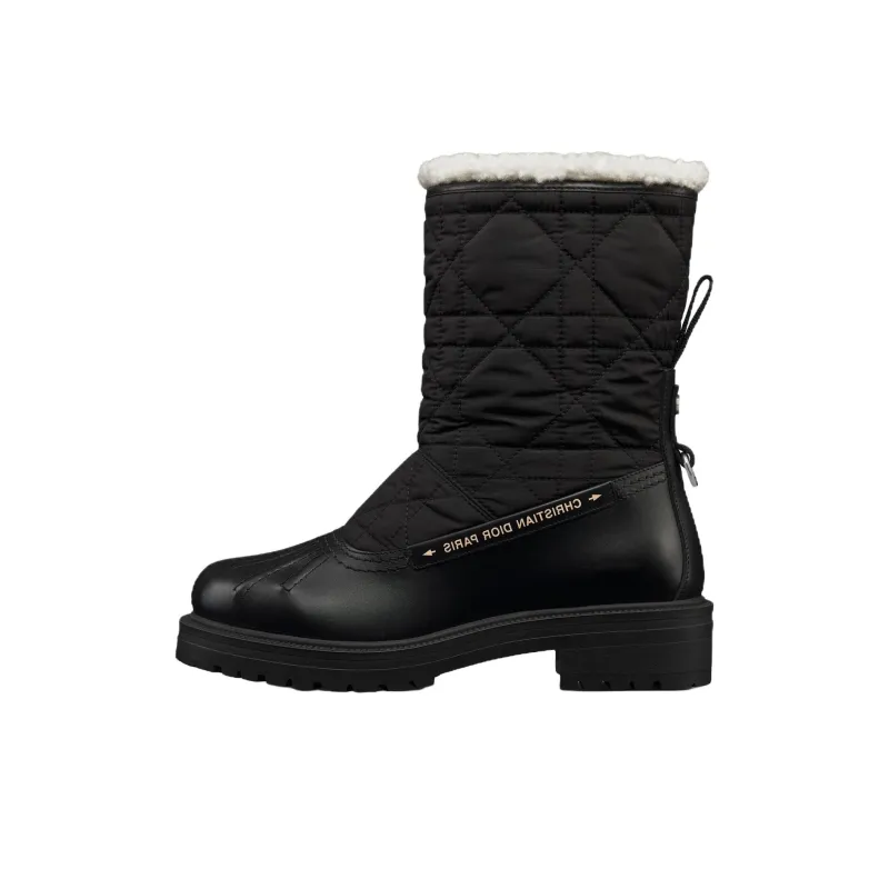 DIOR Frozen-D Ankle-Length Snow Boots Women's Black-0