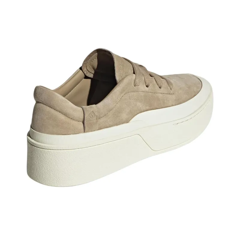 Adidas Labcourt Anti Slip Wear Resistant Low Top Skateboard Shoes Unisex Khaki-3