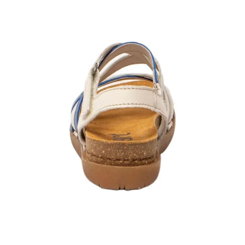 Art RHODES Strap Sandals Women's White Blue-3