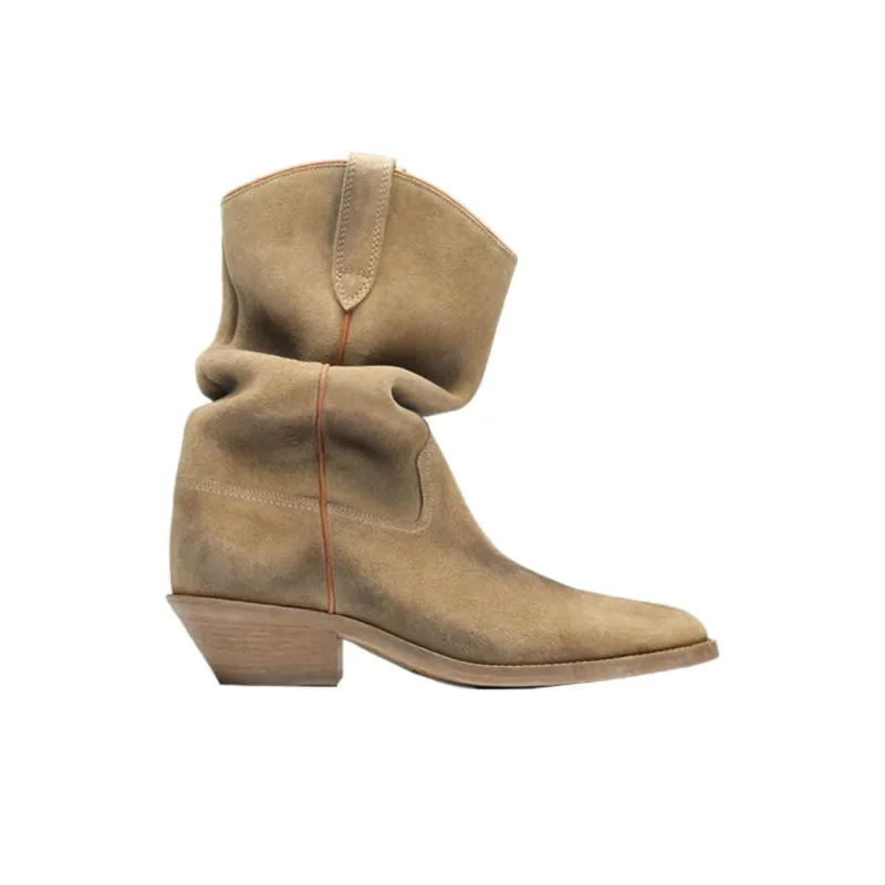 Maison Margiela Tabi 55mm Slouchy Western Boots-1