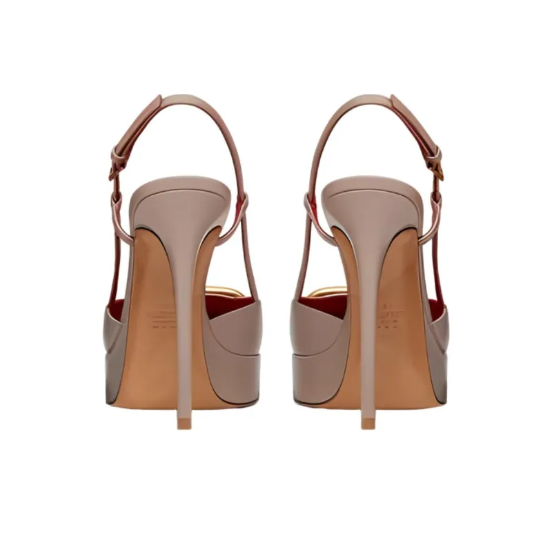 Valentino Garavani VLogo Signature 120mm Slingback Pumps-4