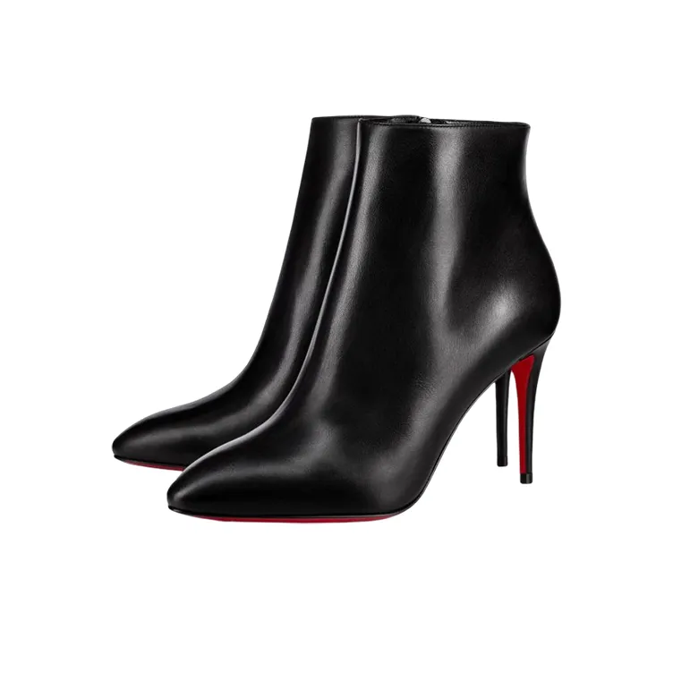 CL LUBOTING Eloise Booty Ankle Boots Women's Black-2