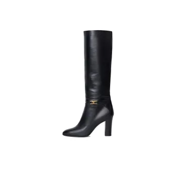CELINE Knee high Boots Women's Black