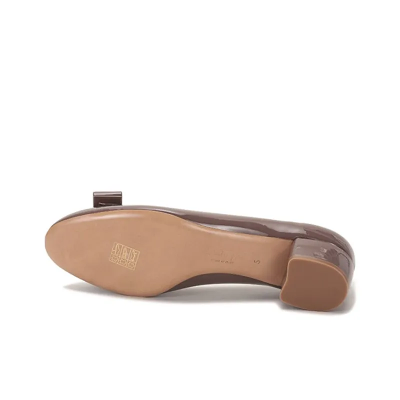 FERRAGAMO Bow-detail Block-heel Pumps-5