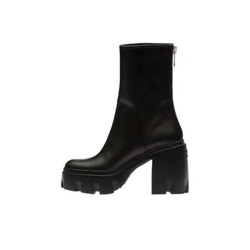 MIU MIU Platform Leather Boots