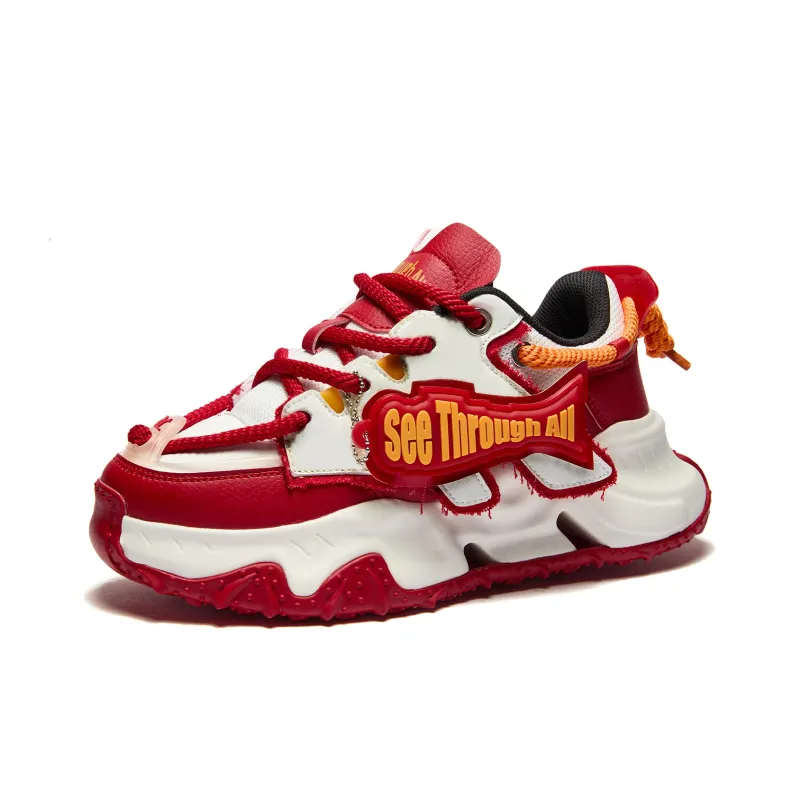 RIFUGIO VO' Flying Fish No.1 Wear-Resistant Height Increasing Low-Top Chunky Sneakers Unisex-66