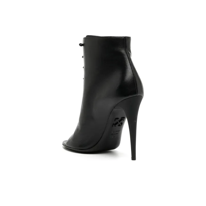 OFF-WHITE Ankle Boots 11cm Women's Black-3