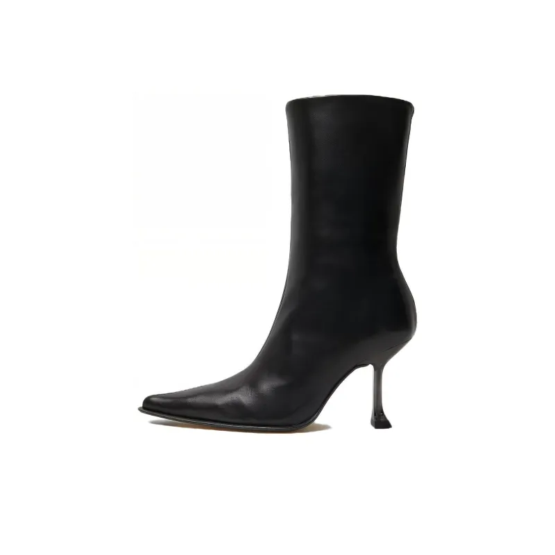 MIISTA Ankle Boots 9cm Women's Black-0