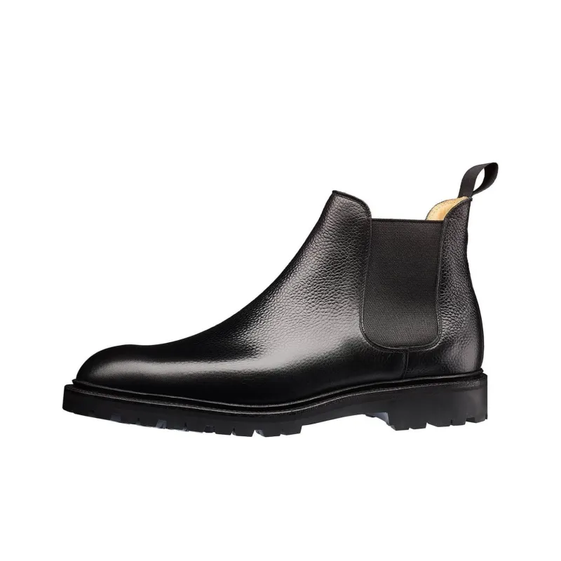 CROCKETT & JONES Short Chelsea Boots Men's Black-0