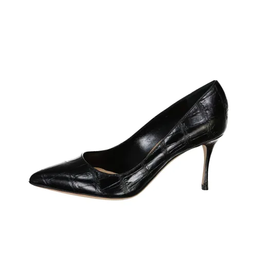 SERGIO ROSSI Godiva Slim Heel High Heels 7.5cm Women's Black