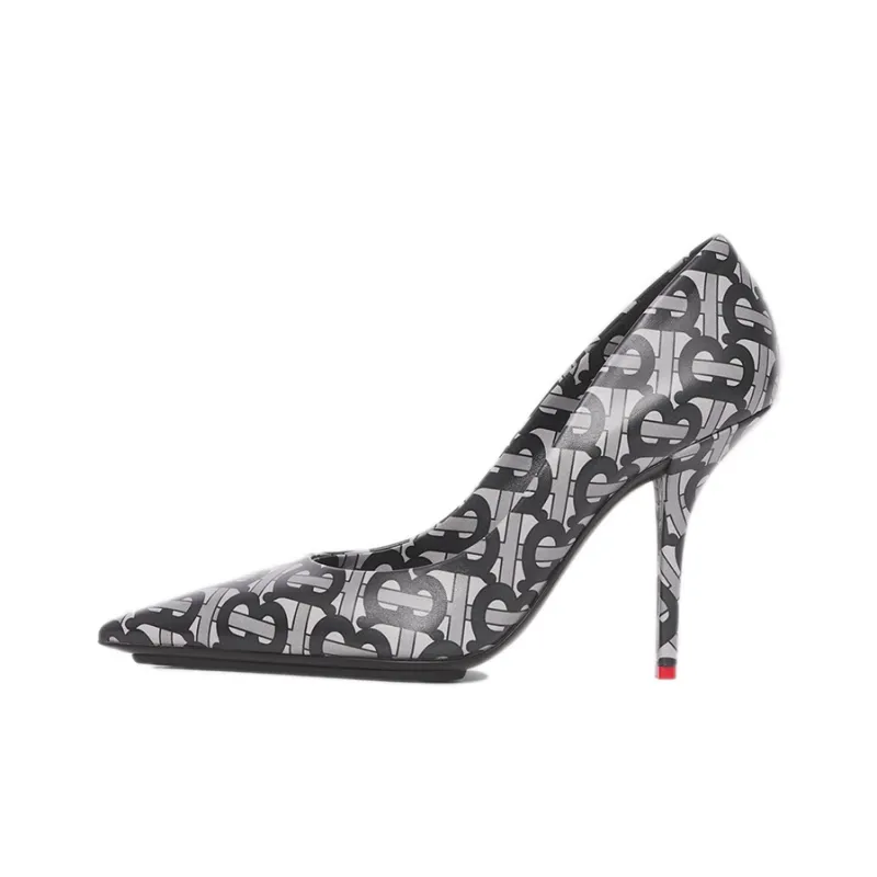 Burberry High Heels Women's Gray-0