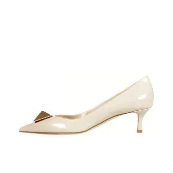 Valentino Slim Heel High Heels Women's White