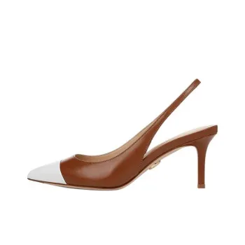VERONICA BEARD Liliana Slim Heel High Heels 7cm Women's Brown
