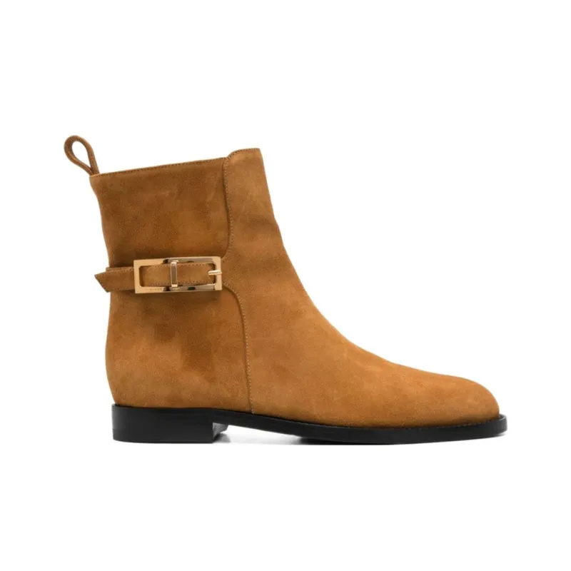 SERGIO ROSSI Ankle Boots Women's Brown-1