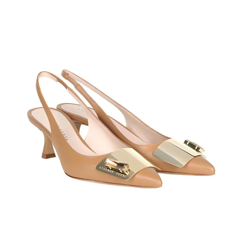 Roberto Festa Juzny 63mm Leather Pumps-3