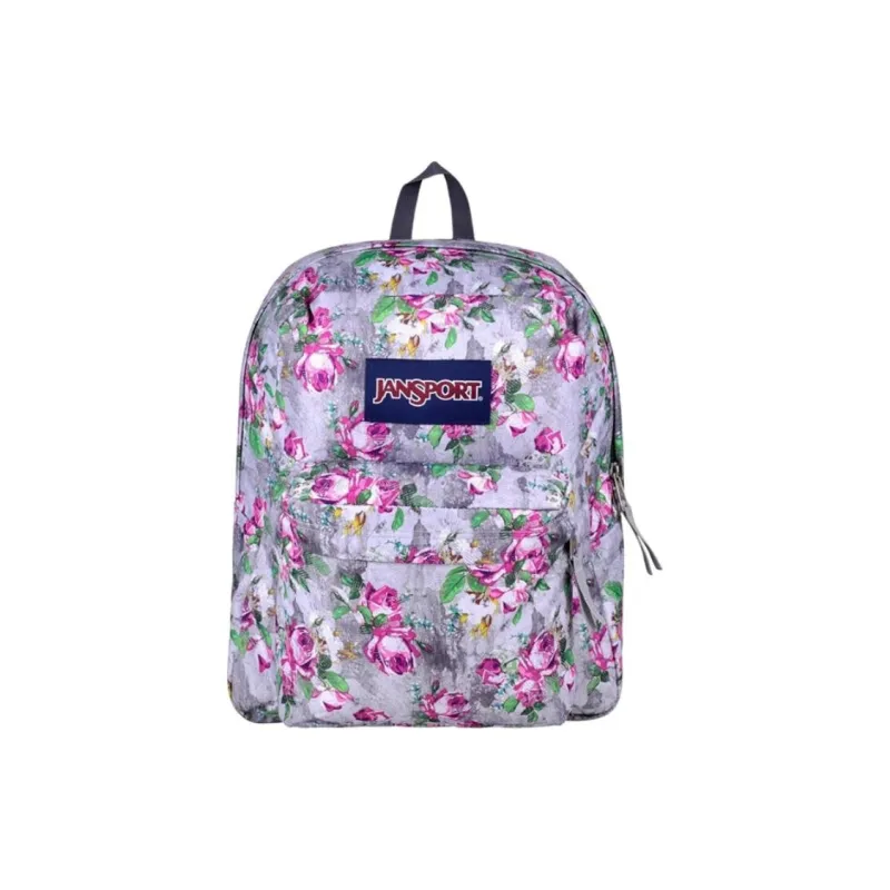 JanSport Polyester Backpack Small Size Unisex Multicolor-0