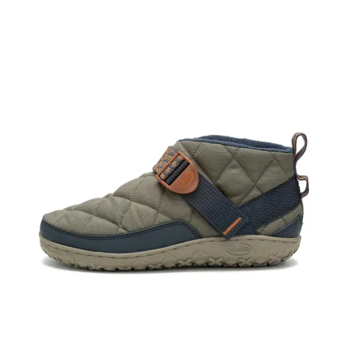 Chaco Anti-Slip Wear-Resistant Mid-Top Outdoor Shoes Women's Green