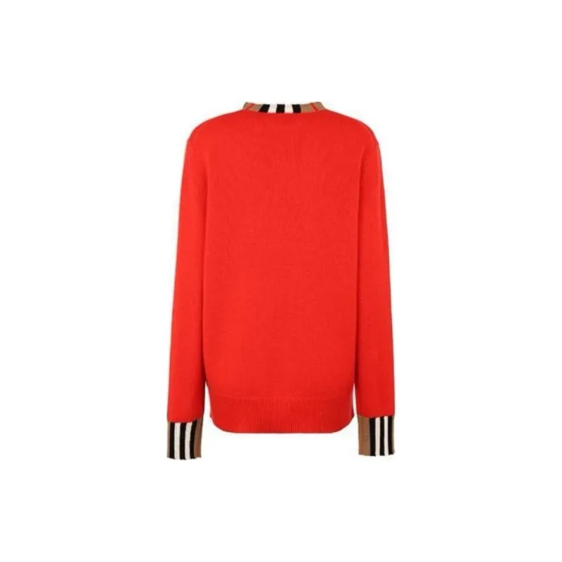 Burberry FW23 Sweater Women's Red-1