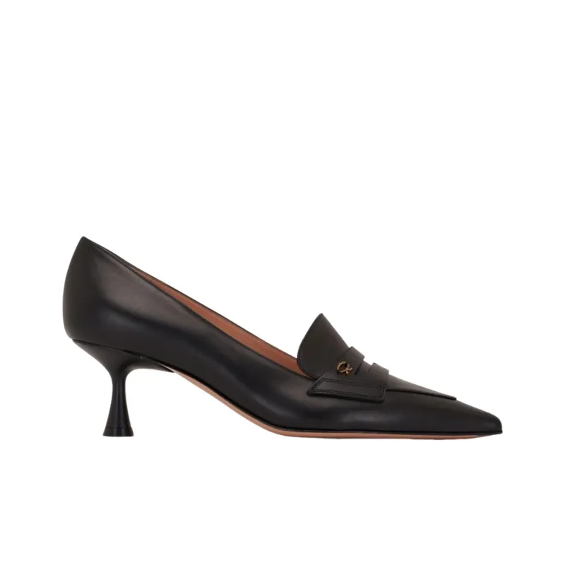GIANVITO ROSSI Vitello 55mm Leather Pumps-1