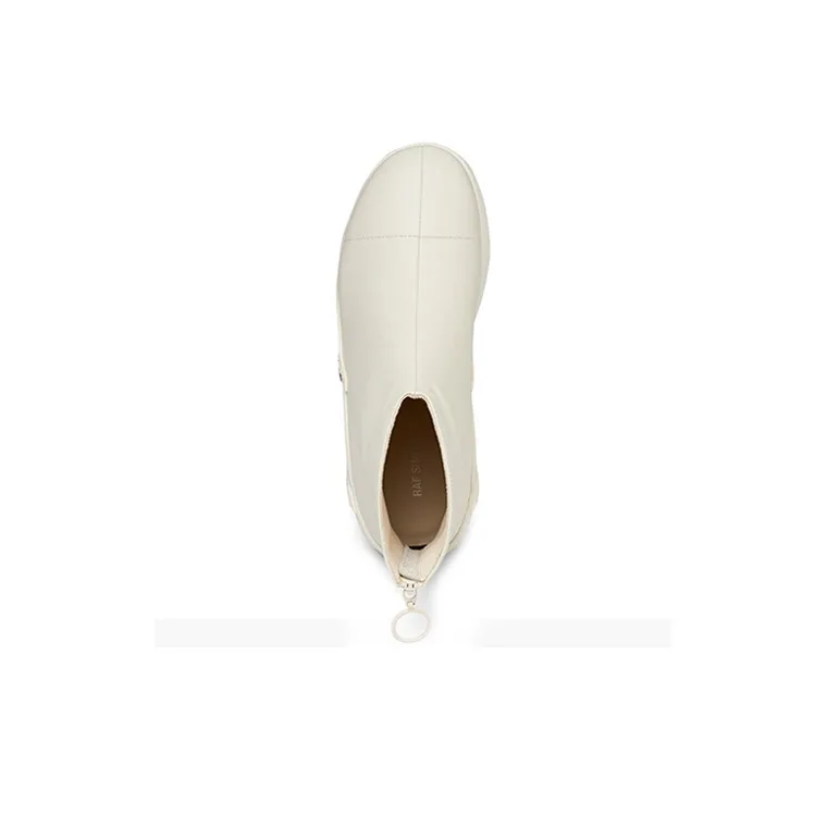RAF SIMONS Cyclon Ankle Boots Men's White-4
