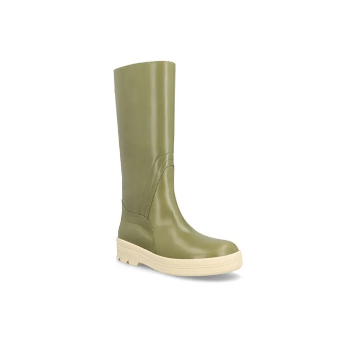 Loro Piana Lakeside Ankle Boots Women's Green-2