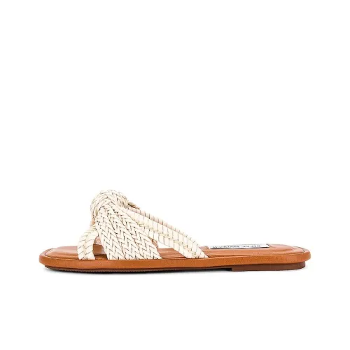 STEVE MADDEN Slide Slippers Women's Beige