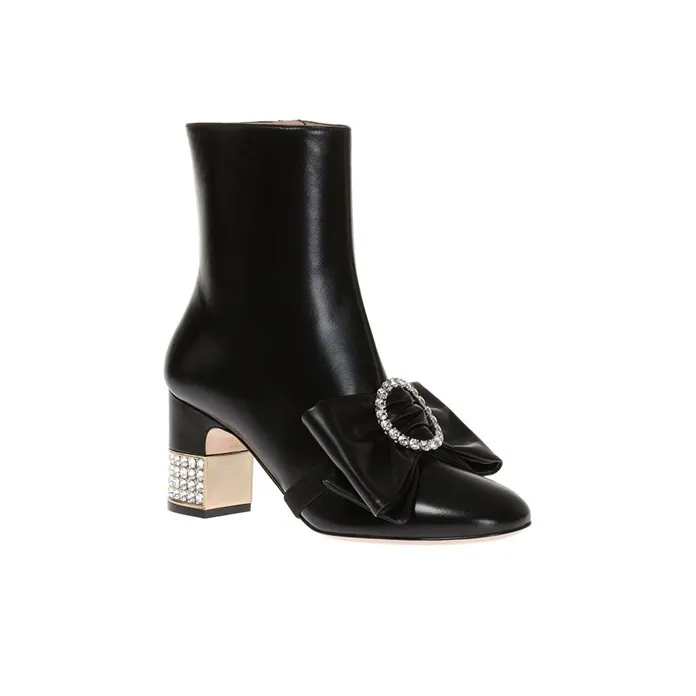 GUCCI Ankle Boots Women's Black-2