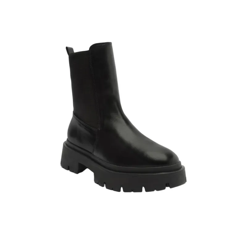 Schutz Billie Short Chelsea Boots 5cm Women's Black-2