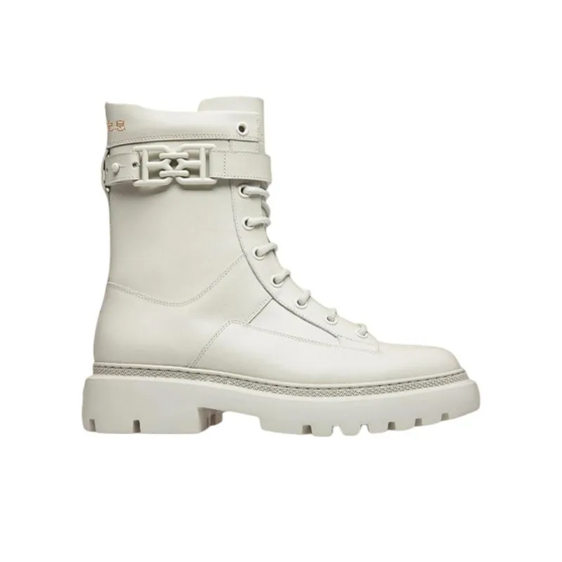 BALLY Ankle Boots Women's Beige-1