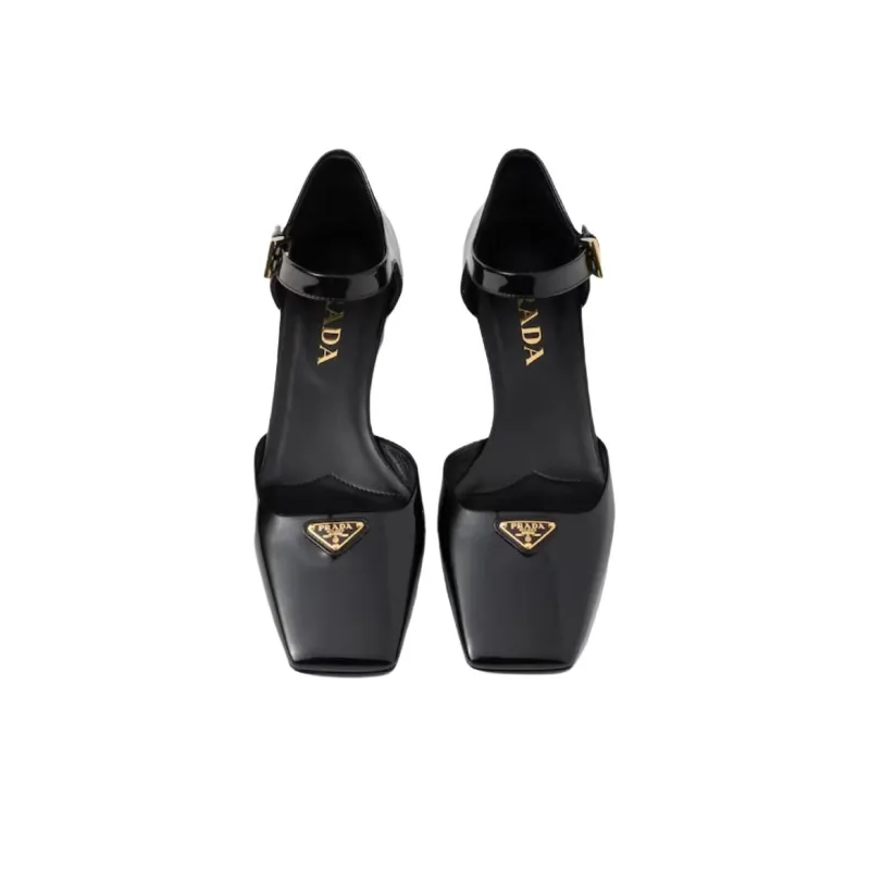 PRADA High Heels 3.5cm Women's Black-5