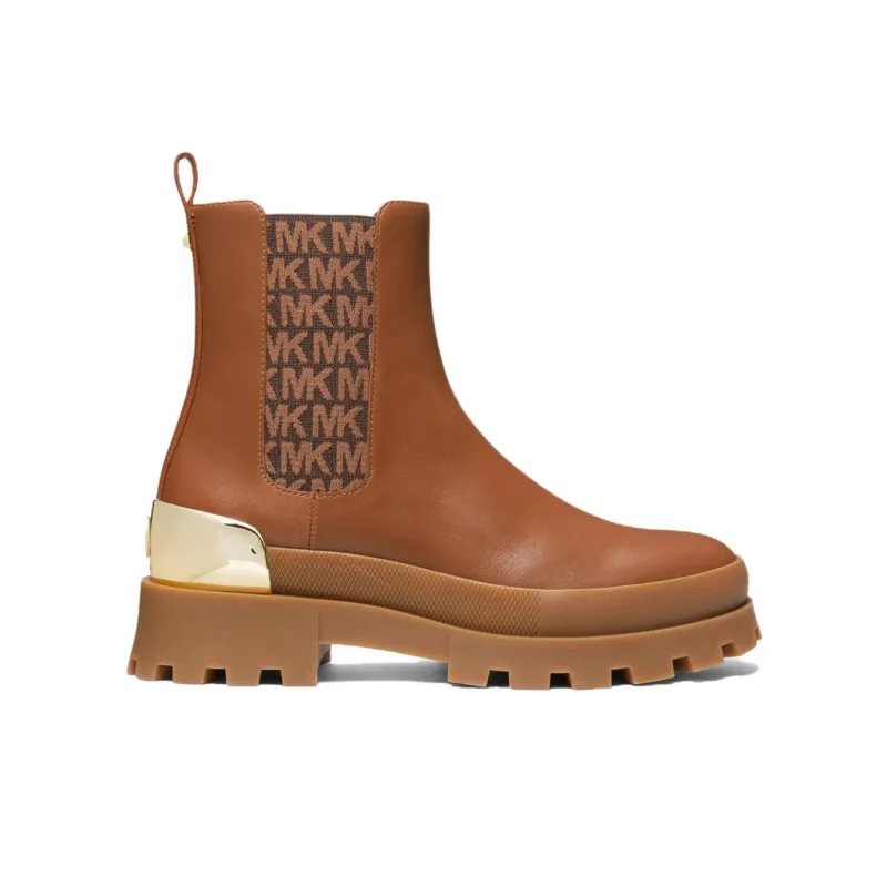 MICHAEL KORS Crew Chelsea Boots 3cm Women's Brown-1