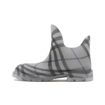 Burberry Ankle Boots Men's Gray