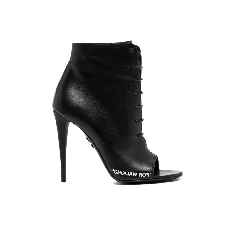 OFF-WHITE Ankle Boots 11cm Women's Black-1