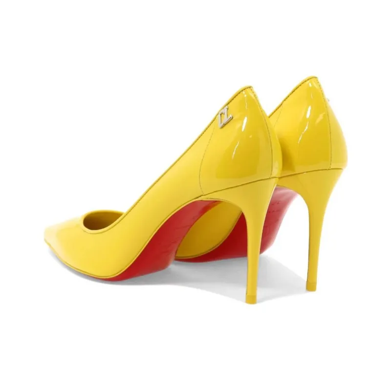 CL LUBOTING High Heels Women's Yellow-2