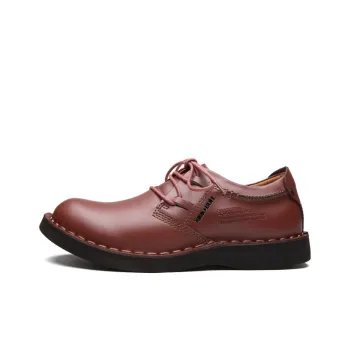 XIMO BULL Work Boots Men Low Top Brown