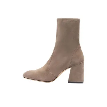 Stuart Weitzman/SW FLARBLOCK Ankle Boots 8.5cm Women's Umber