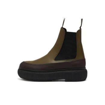 Lanvin Chelsea Boots Men Coffee