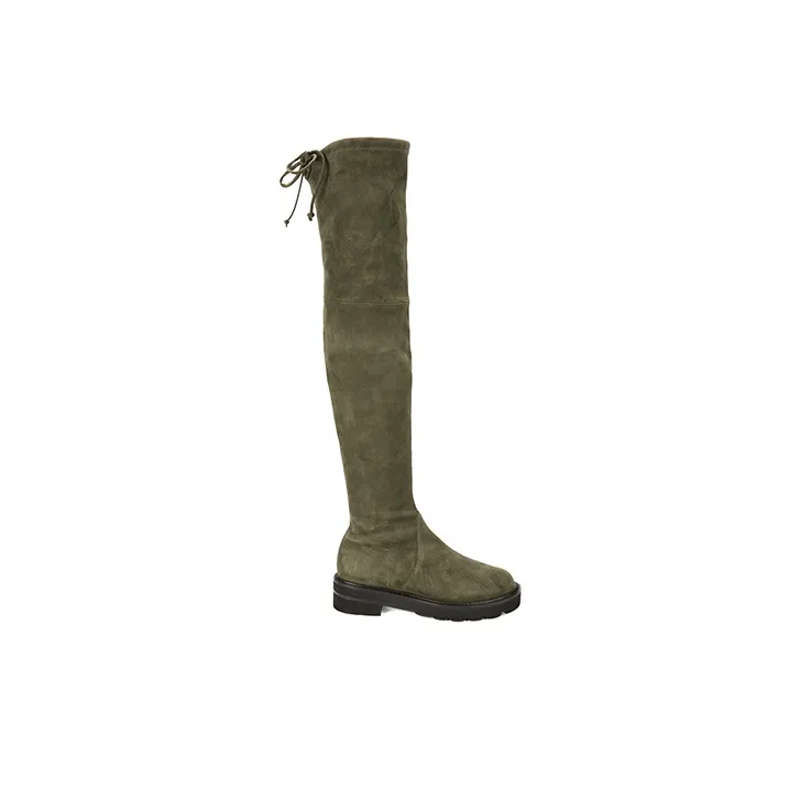 stuart weitzman Lowland Lift Suede Boots-1
